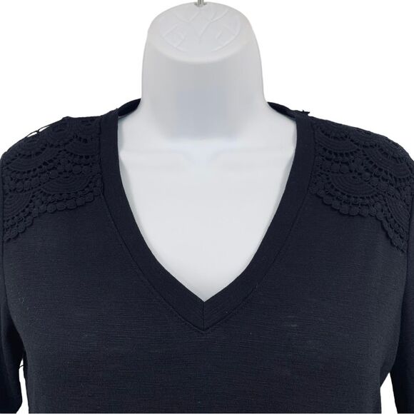 Belle Du Jour Peplum Eyelet DesignTop Sz S - Picture 13 of 14